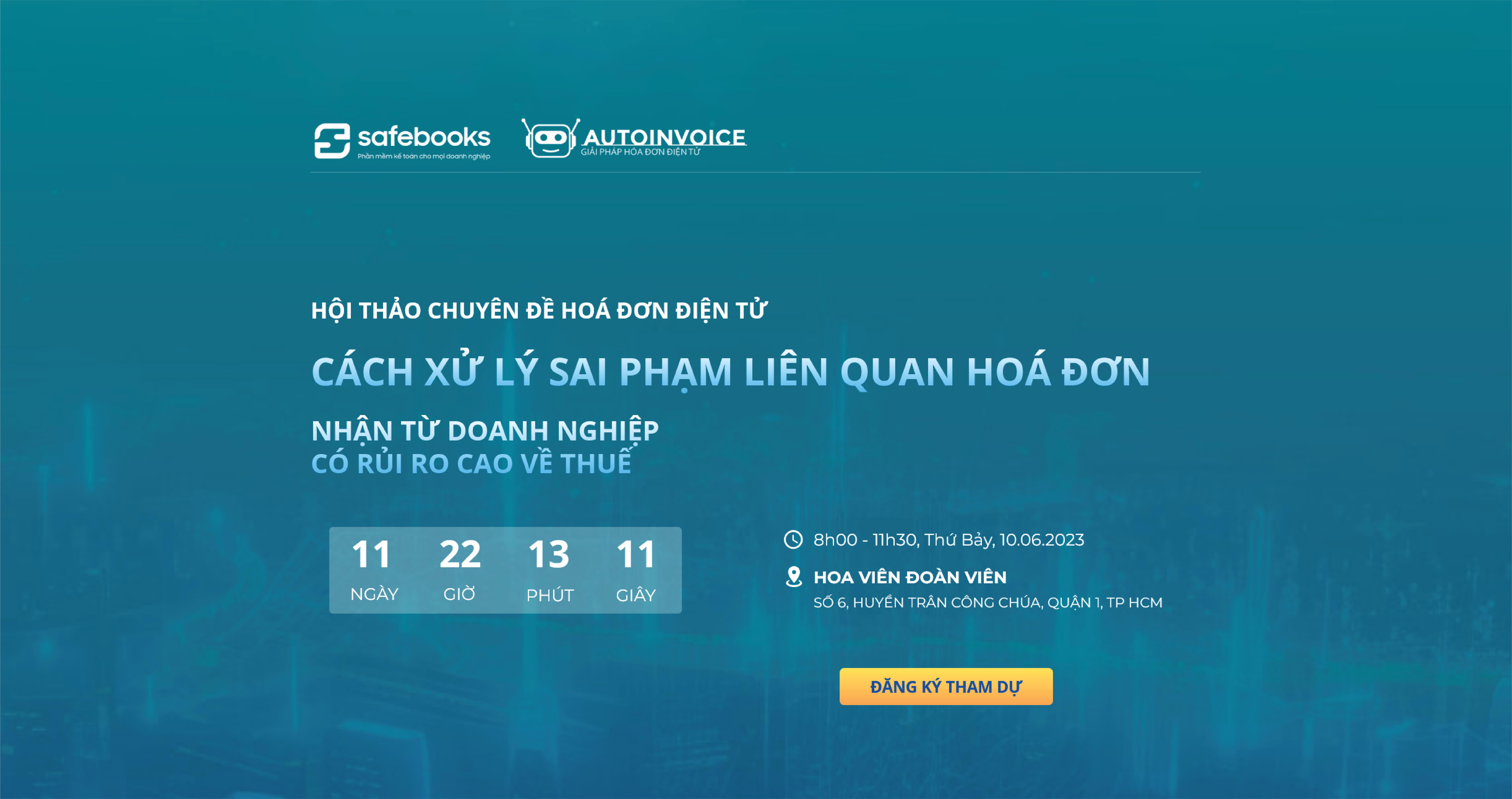 [Tadu Cloud] Hội thảo chuyên đề hoá đơn điện tử 10/06/2023