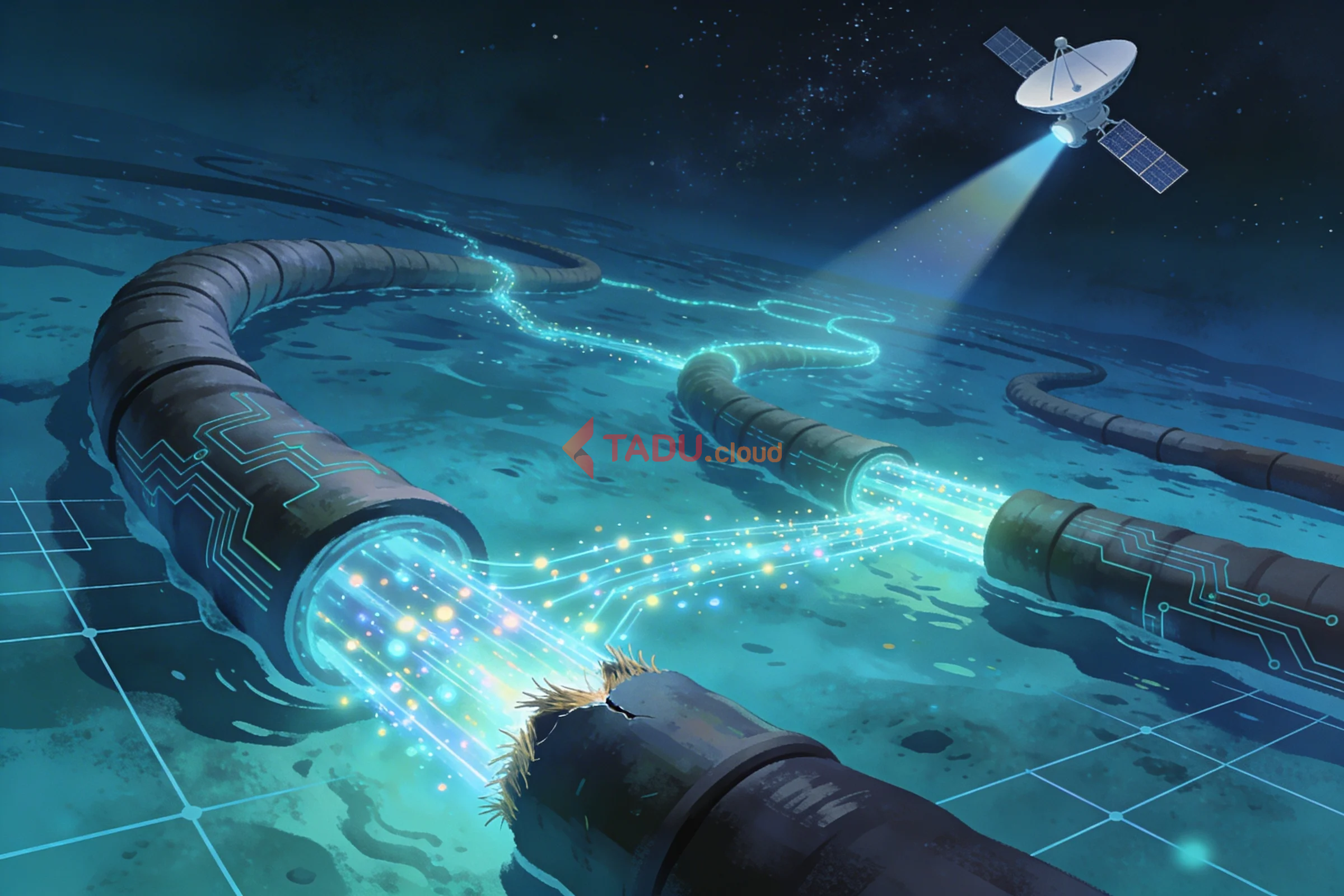 Tadu Cloud: Cập Nhật Sự Cố Cáp Quang Biển AAE1